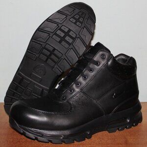 Nike ACG Air Max Goadome Leather Boots Mens 9.5 10.5 Triple Black 2024